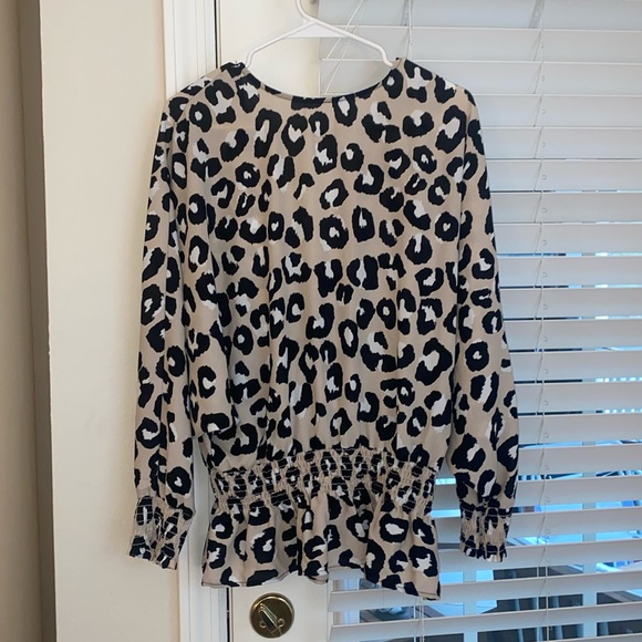 Tops - Leopard Blouse